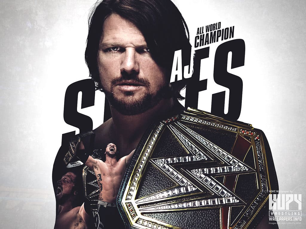 AJ Styles by kupywrestlingwallpapers