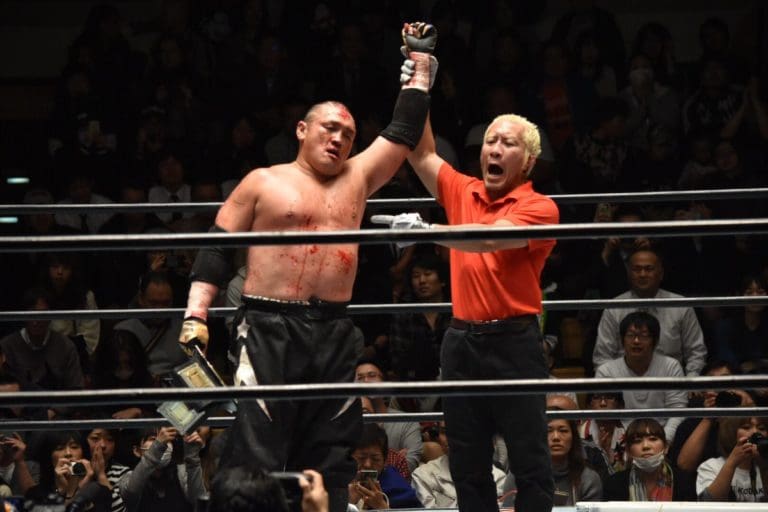 BJW Resultados BJW In Korakuen 22 11 2016 Kankuro Hoshino Defiende 
