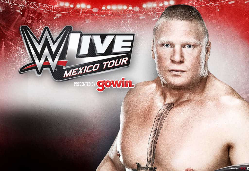 Brock Lesnar en la Gira de WWE por México gracias a Zignia LIVE (03 y 04 de diciembre de 2016) / ArenaCiudaddeMexico.com