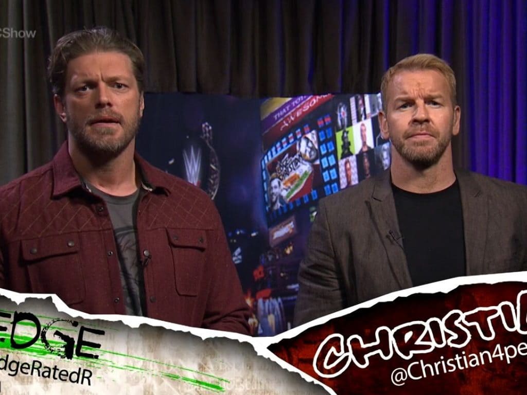 Edge y Christian en The Edge & Christian Show
