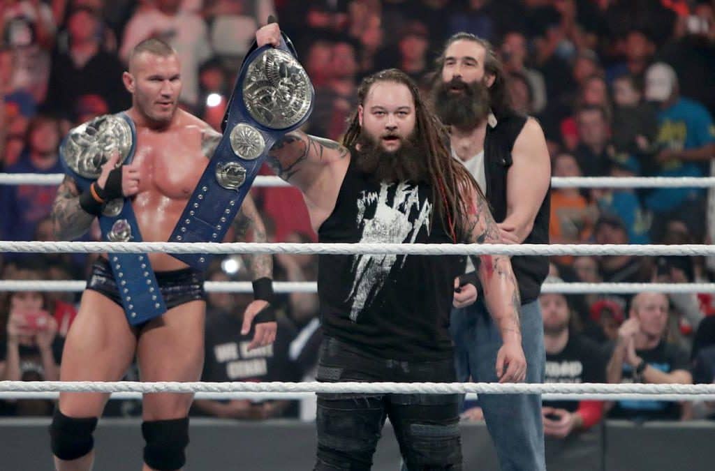 The Wyatt Family (Randy Orton, Bray Wyatt y Luke Harper) como WWE SmackDown Tag Team Champions (WWE TLC 2016 - 04/12/2016) / WWE.com