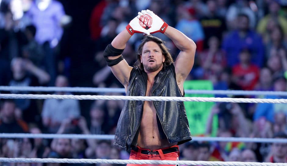 AJ Styles en WWE en el 2016