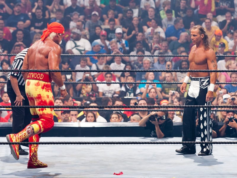 Hulk Hogan vs. Shawn Michaels - SummerSlam 2005 Hulk Hogan vs. Shawn Michaels - SummerSlam 2005