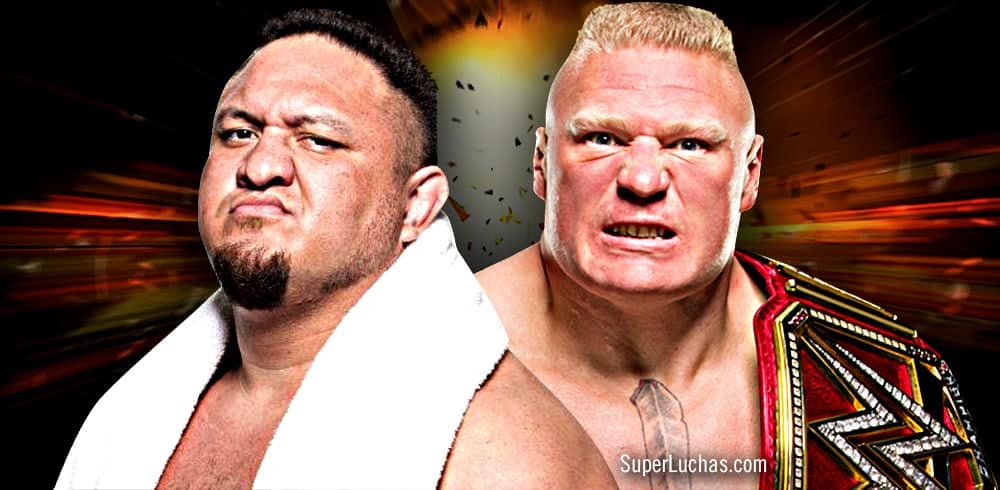 Samoa Joe vs. Brock Lesnar