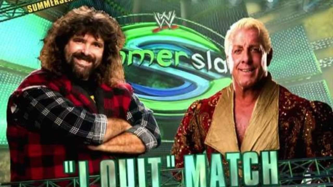 Un clásico de SummerSlam: Mick Foley vs. Ric Flair en «I Quit Match» – Superluchas