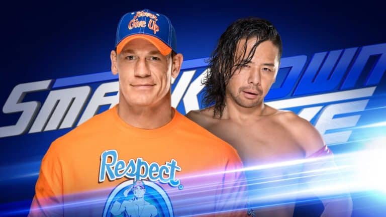 John Cena vs. Shinsuke Nakamura (WWE SmackDown Live - 01/08/2017) / WWE.com