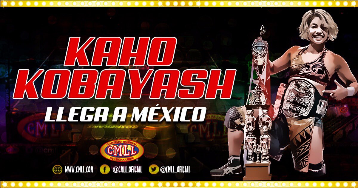 Kaho Kobayashi Arrives In Mexico With Cmll Superfights