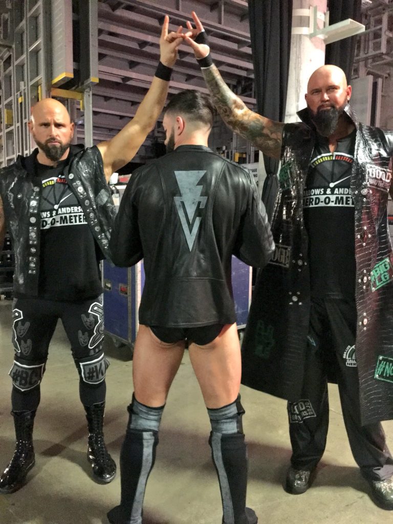 Karl Anderson, Finn Bálor y Luke Gallows (The Bálor Club) se reúnen en WWE (Monday Night Raw – 02/01/2018) / Twitter.com/FinnBalor