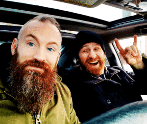 Matt Cross y Sami Zayn.