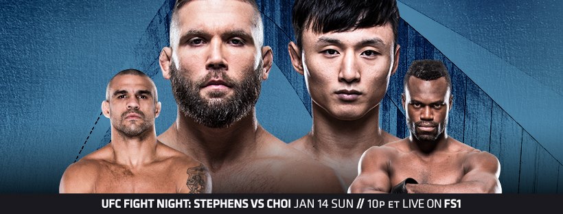 UFC Saint Louis: Stephens vs Choi - Cartel oficial | Superluchas