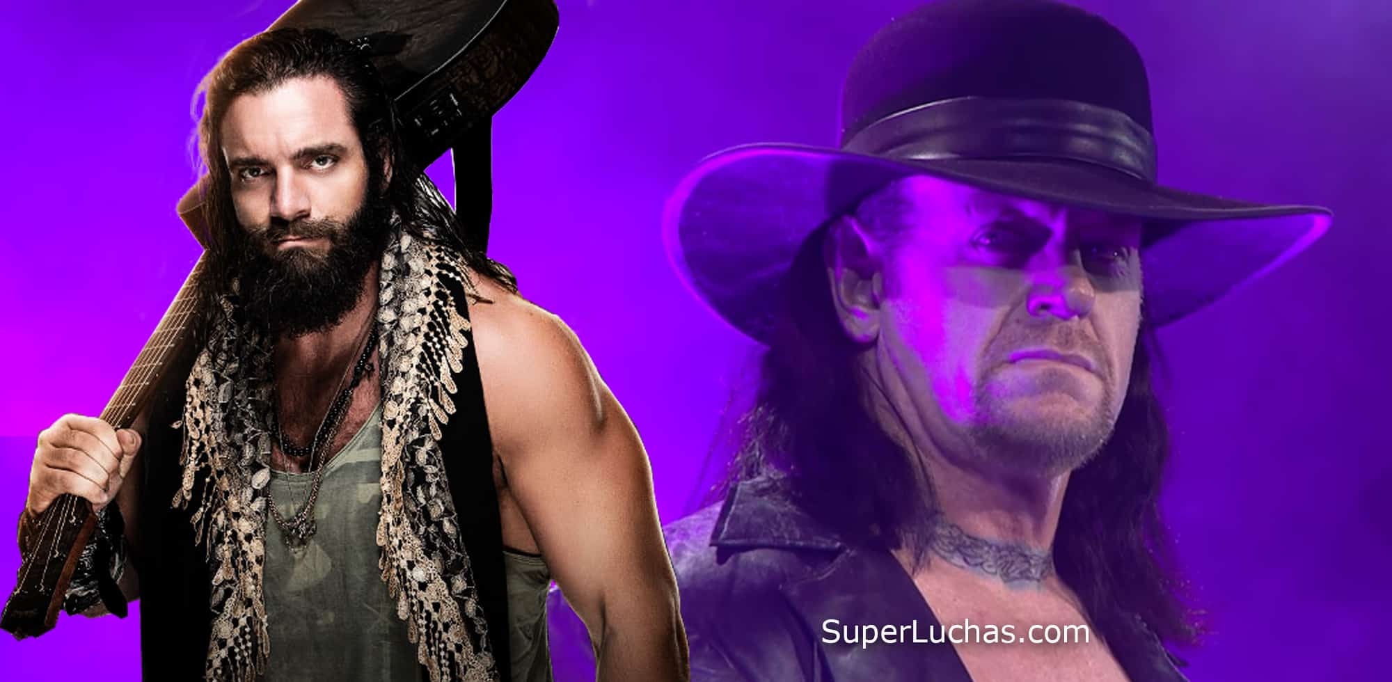 Elias y The Undertaker / WWE© y SÚPER LUCHAS – SuperLuchas.com