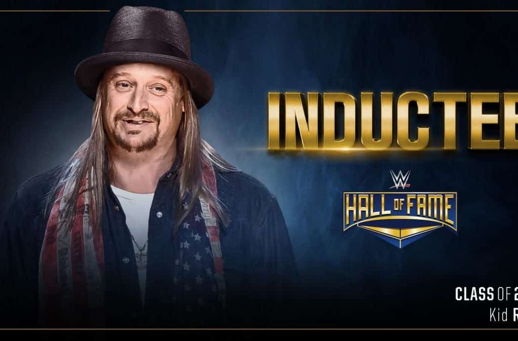 Kid Rock en el WWE Hall of Fame 2018 / WWE©