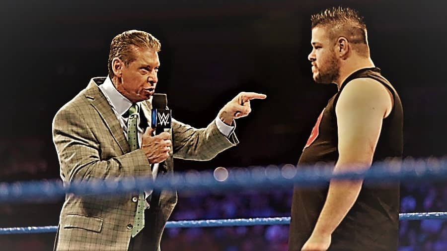 Vince McMahon y Kevin Owens / WWE©