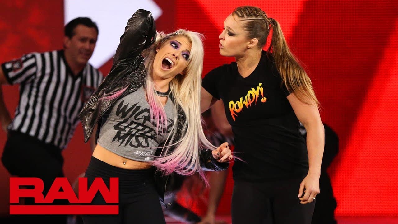 Alexa Bliss y Ronda Rousey