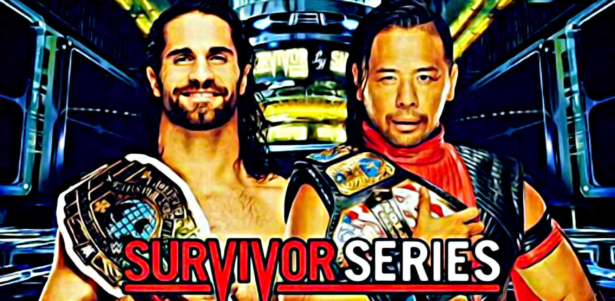 Seth Rollins y Shinsuke Nakamura