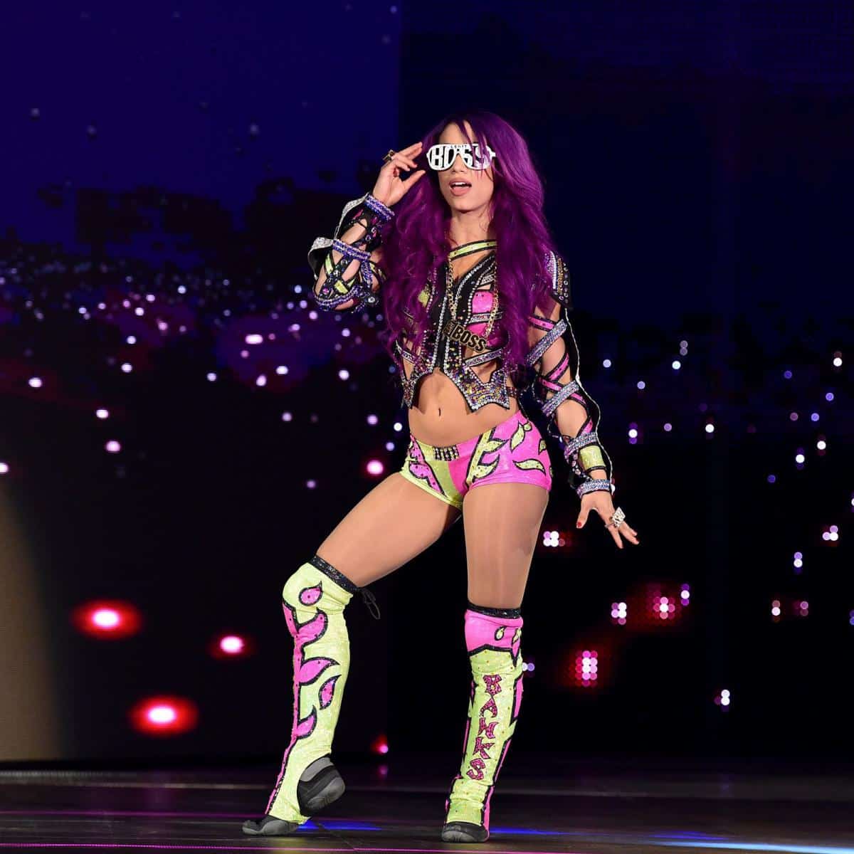 Sasha Banks estaba anunciada para el evento de Raw Reunion 2 Sasha Banks fue eliminada de un futuro show de WWE