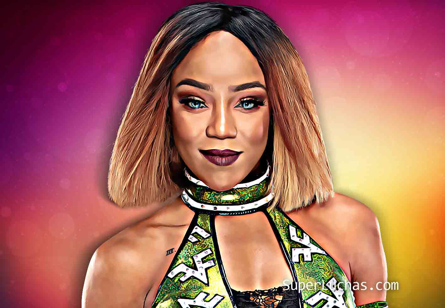 Así fue el regreso de Alicia Fox a WWE con un nuevo look ｜ Superluchas