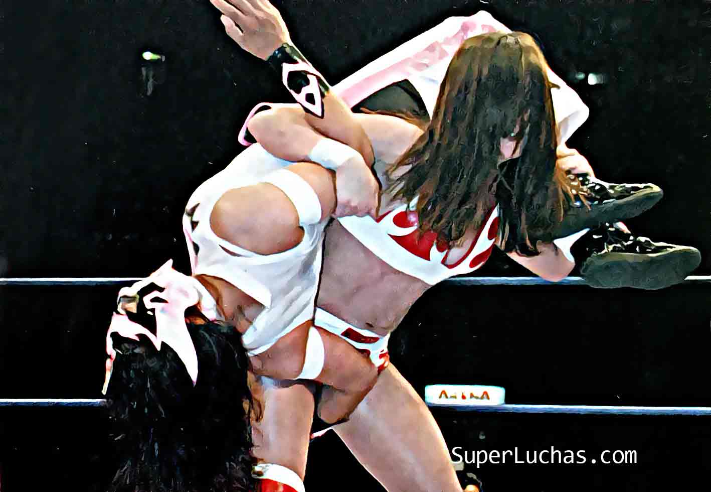 Dark Angel vs. Amapola: A trece años de su lucha de apuestas 2 Dark Angel vs Amapola