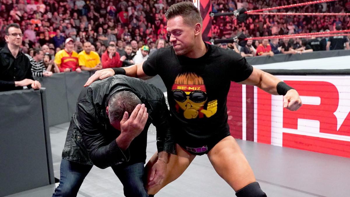 The Miz podría estar luchando lesionado 2