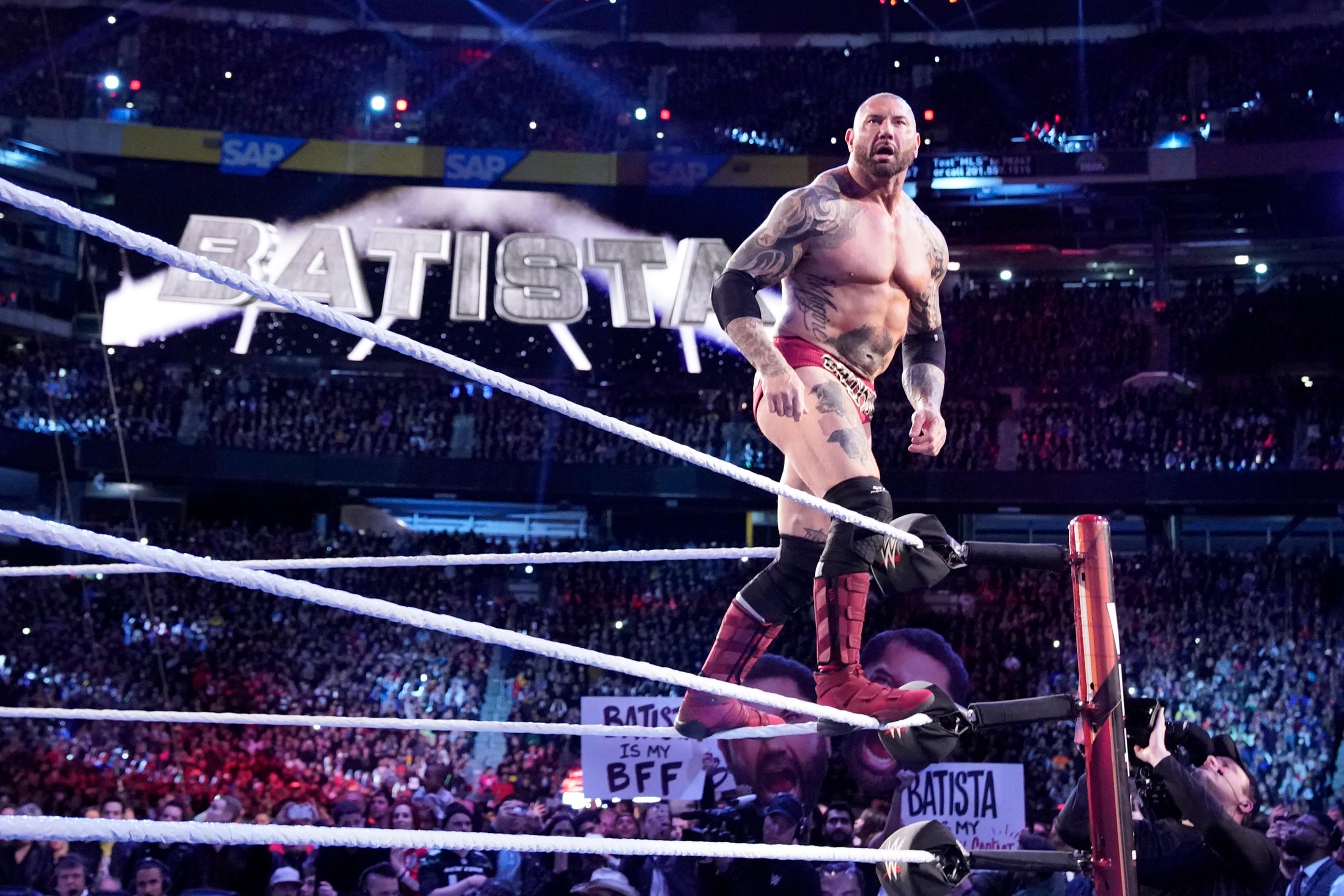 nWo y Batista serán inducidos al Salón de la Fama WWE en el 2020 3 Batista en el Salón de la Fama WWE