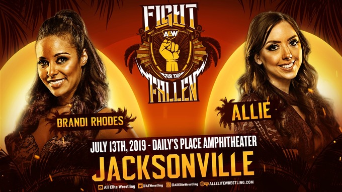 Así hará la competencia WWE a AEW el día de Fight for the Fallen 3 competencia