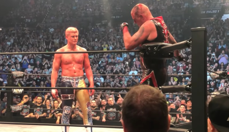 ¿Volverán a enfrentarse Cody y Dustin Rhodes? 3 volverán a enfrentarse