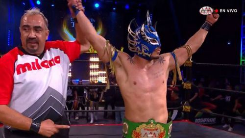 EXCLUSIVA: "Contento de representar a mi país en AEW": Laredo Kid 5