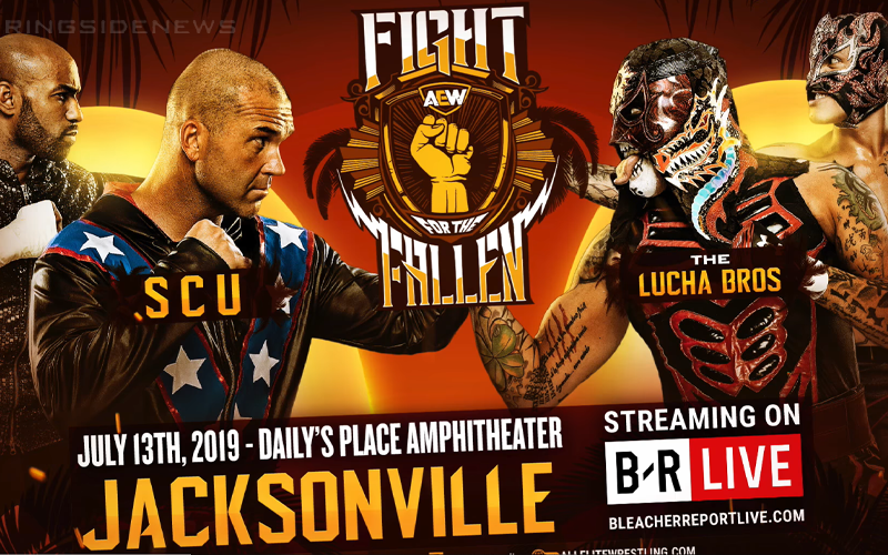 Lucha nunca antes vista anunciada para Fight for the Fallen 2 Lucha nunca antes vista anunciada para Fight for the Fallen
