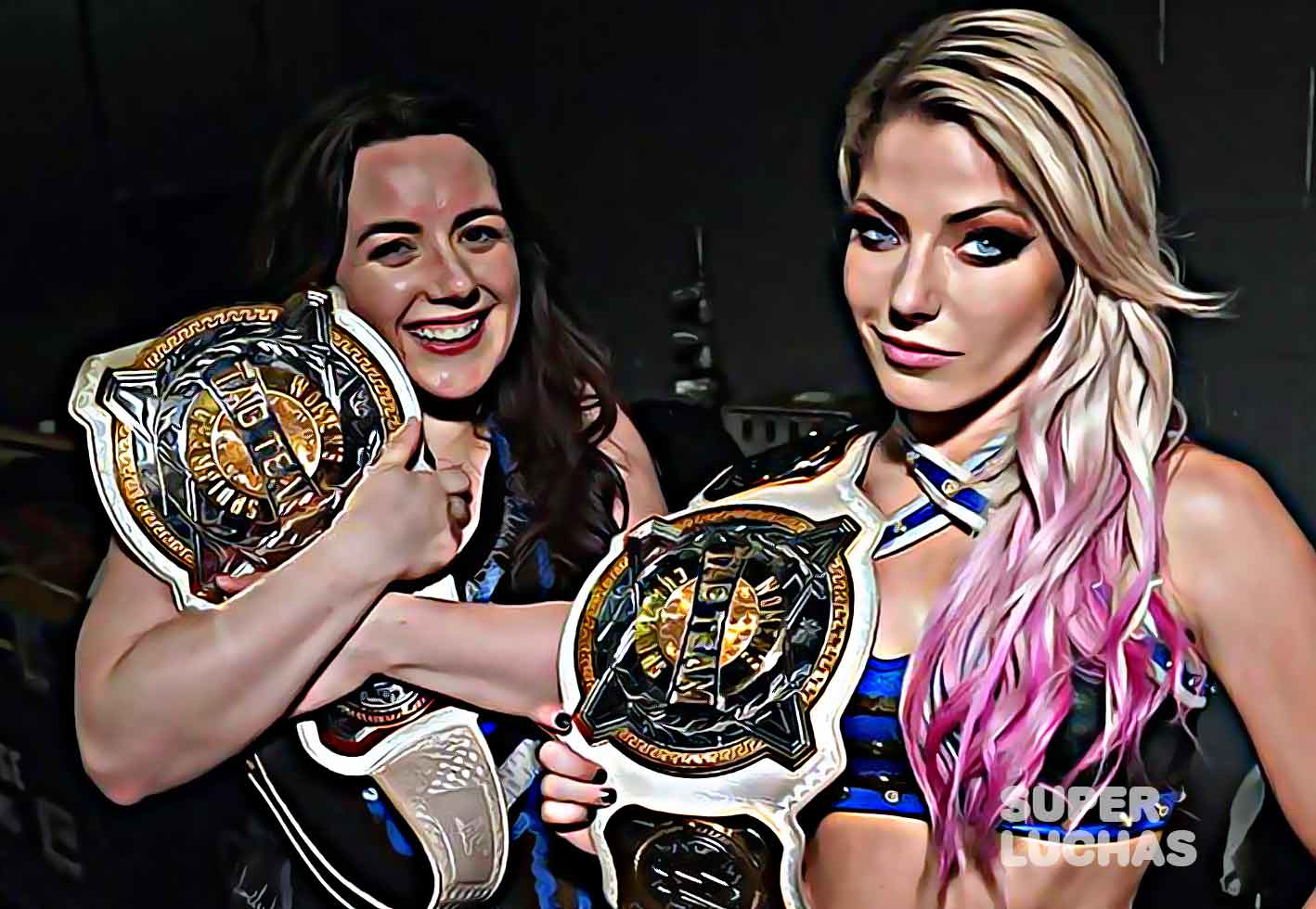 Cero manipulación Alexa Bliss y Nikki Cross reafirman su amistad