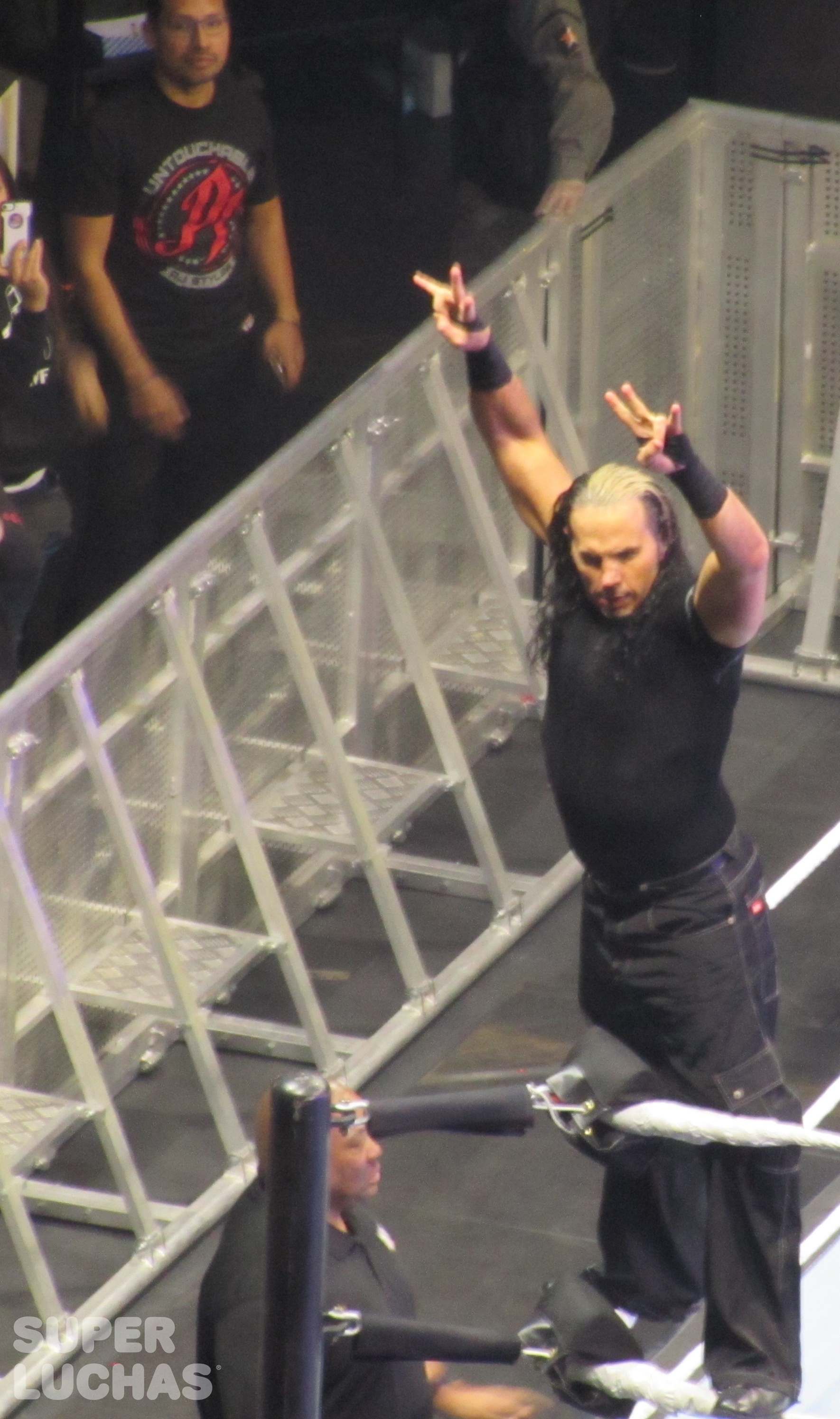 Resultados WWE Live! Bogotá (23 de agosto 2019) — WWE llega a Colombia 3 Matt Hardy en el WWE Live! Bogotá, Colombia desde el Movistar Arena (23 de agosto de 2019) / William Beltrán / Superluchas.com / WWE / SÚPER LUCHAS