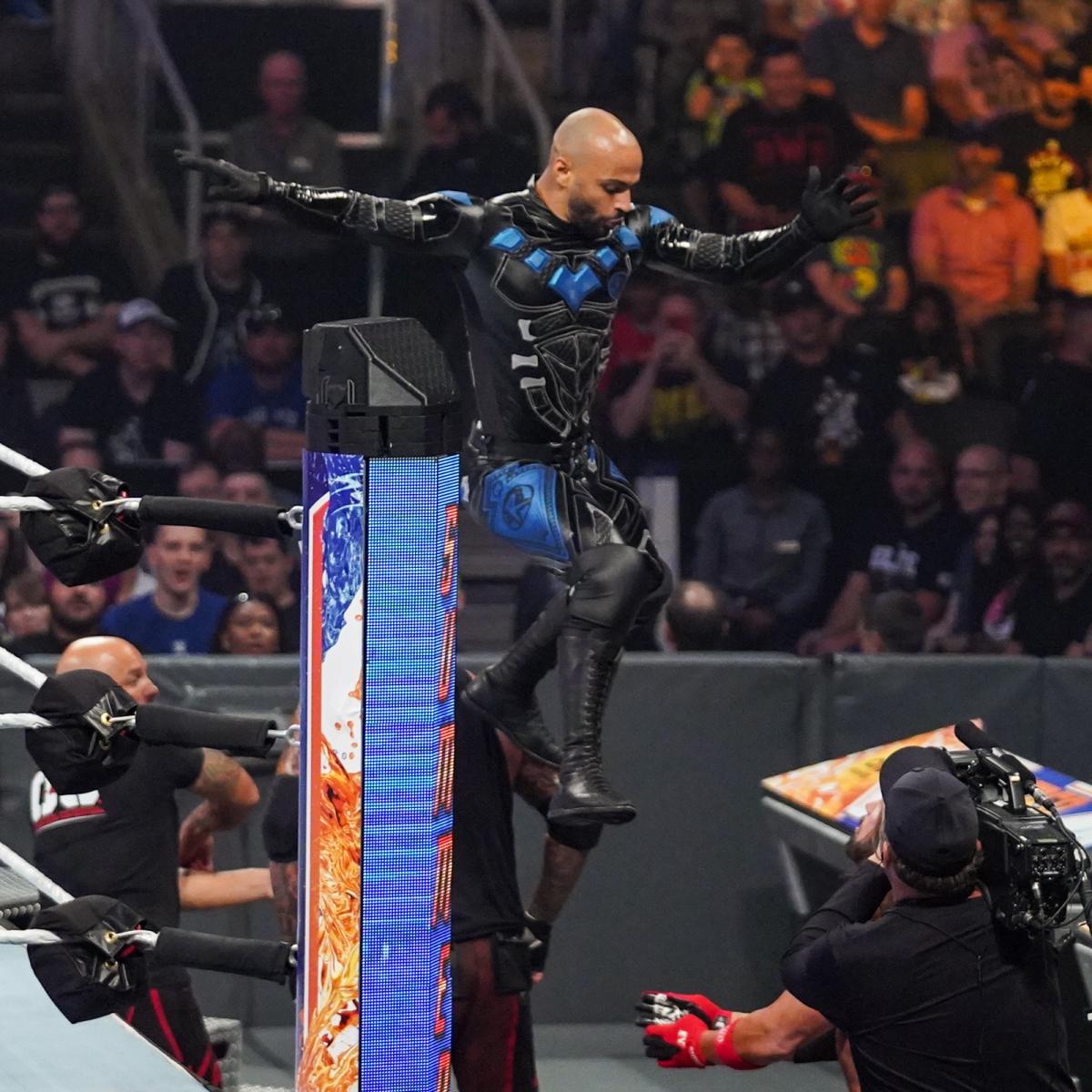 Esto se sabe de la versión "Nightwing" de Ricochet en SummerSlam 2019 3 Ricochet SummerSlam 2019