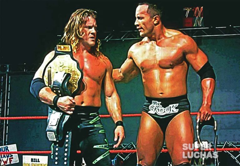 8 luchadores que han sido campeones mundiales y de parejas a la vez 1 Chris Jericho y The Rock