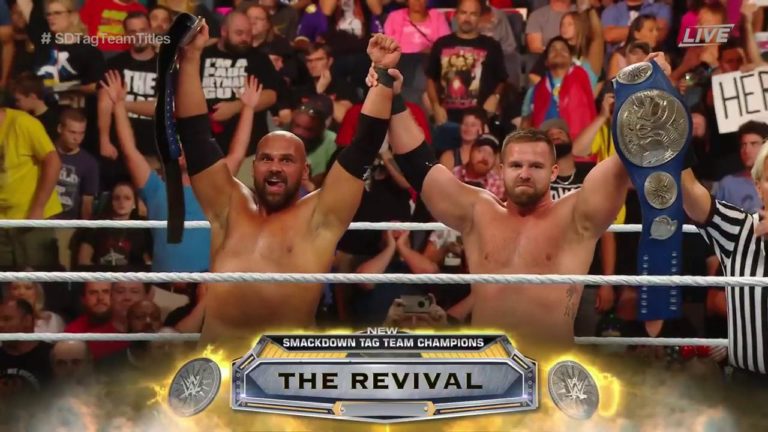 Revival NUEVOS Campeones de Parejas SmackDown 1 ´The Revival NUEVOS Campeones de Parejas SmackDown