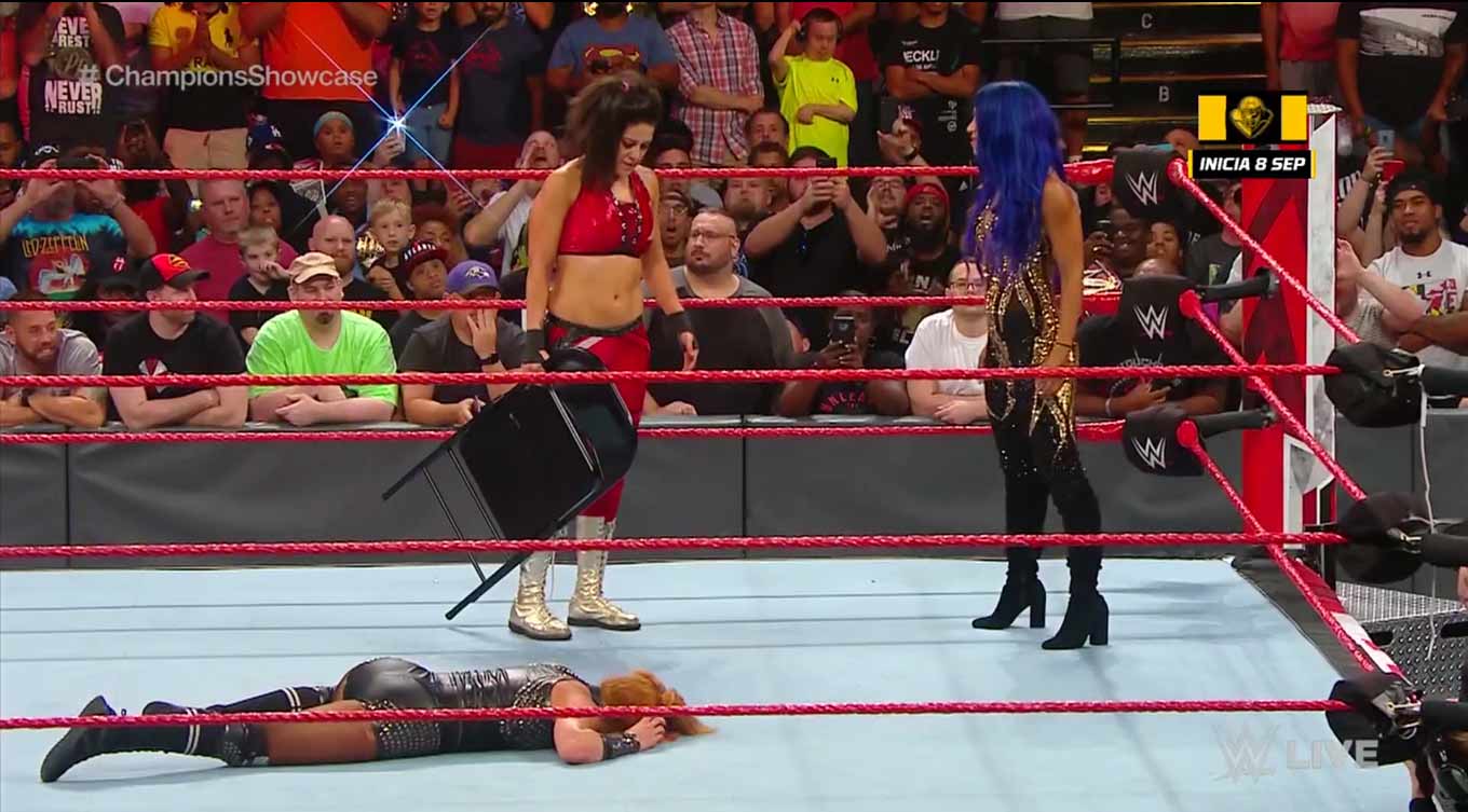 El ataque de Bayley a Becky Lynch, una apuesta riesgosa 2 Bayley Lynch