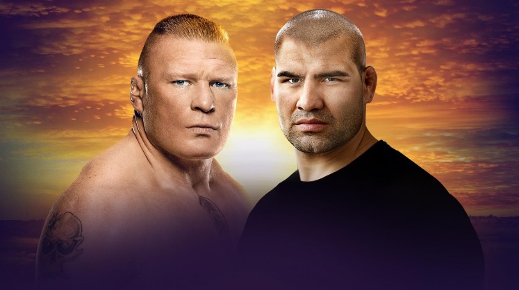 Cain Velásquez y Brock Lesnar