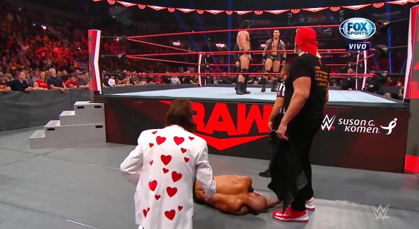WWE RAW (28 de octubre 2019) | Resultados en vivo | Seth Rollins vs. Erick Rowan 27 Raw 28 de octubre 2019