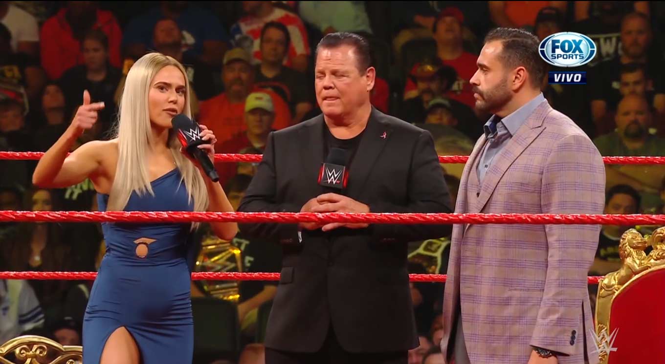 WWE RAW (28 de octubre 2019) | Resultados en vivo | Seth Rollins vs. Erick Rowan 54 Raw 28 de octubre 2019