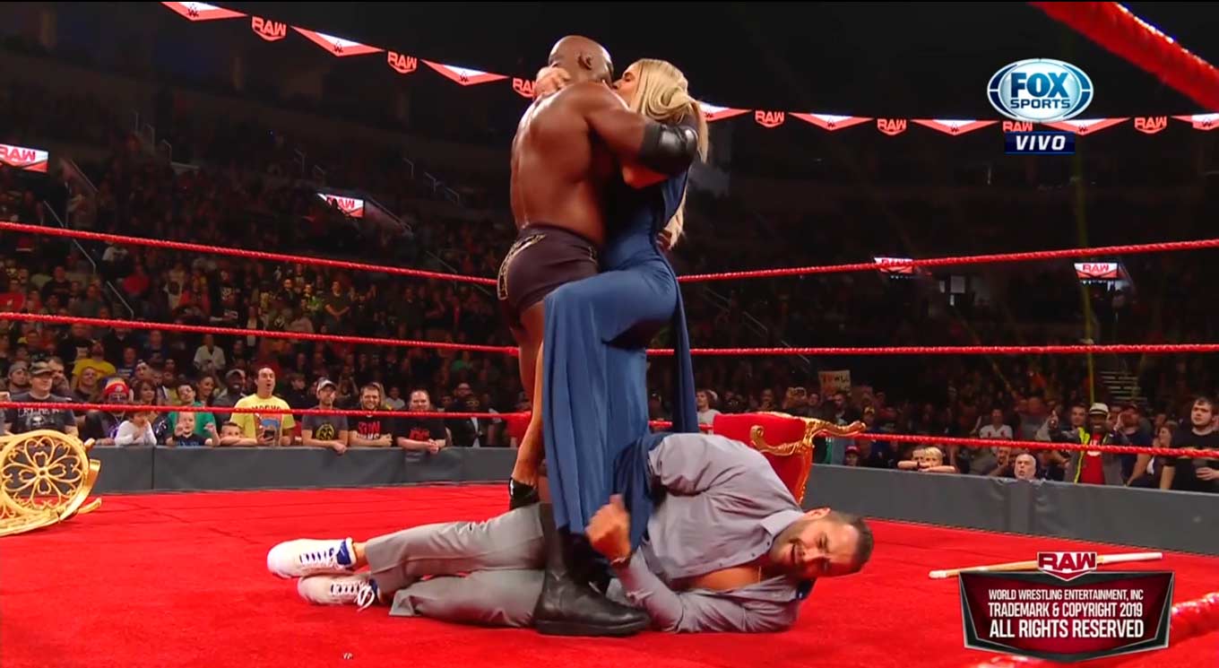 WWE RAW (28 de octubre 2019) | Resultados en vivo | Seth Rollins vs. Erick Rowan 59 Raw 28 de octubre 2019