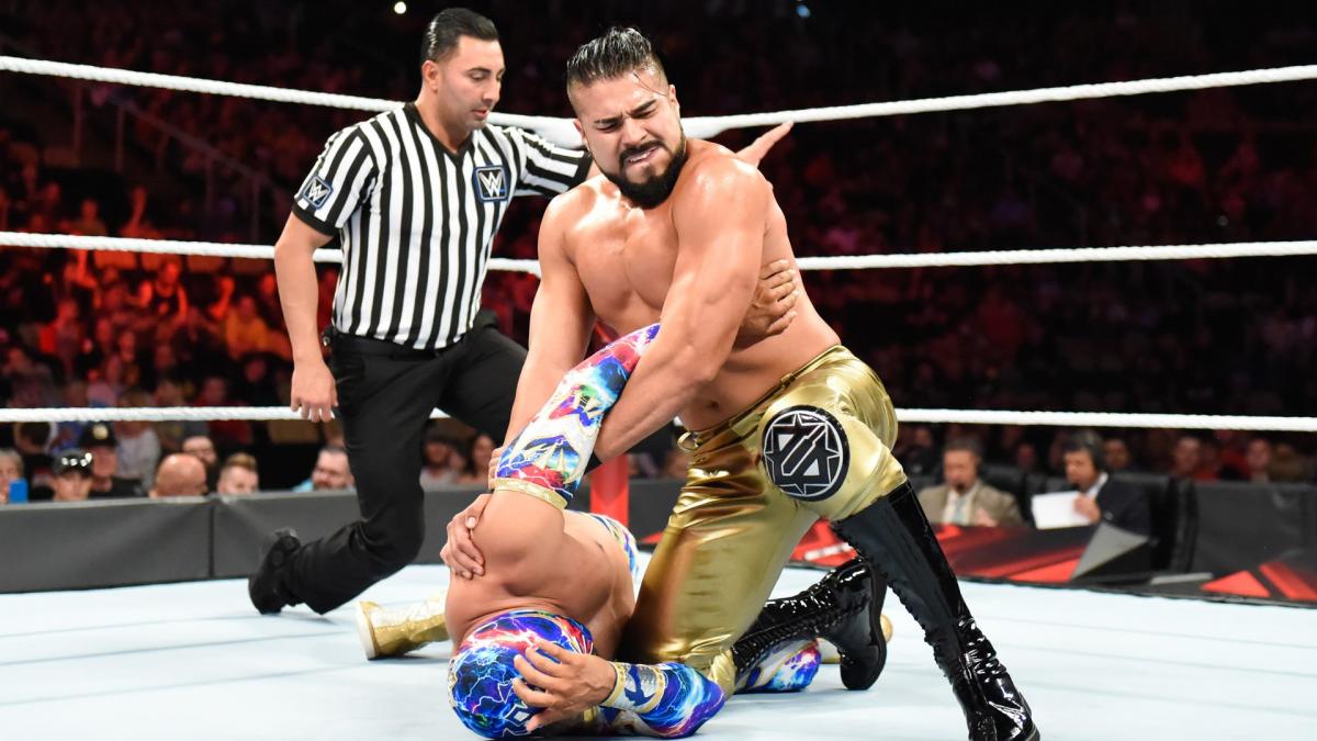 Andrade vs. Sin Cara para mañana en WWE Raw 3 Andrade