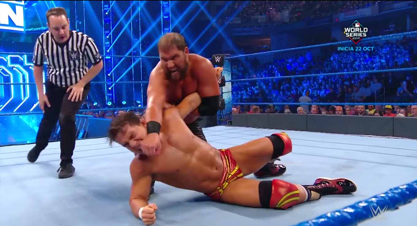 WWE SMACKDOWN (18 de octubre 2019) | Resultados en vivo | Roman Reigns vs. Nakamura 11 SmackDown 18 de octubre 2019
