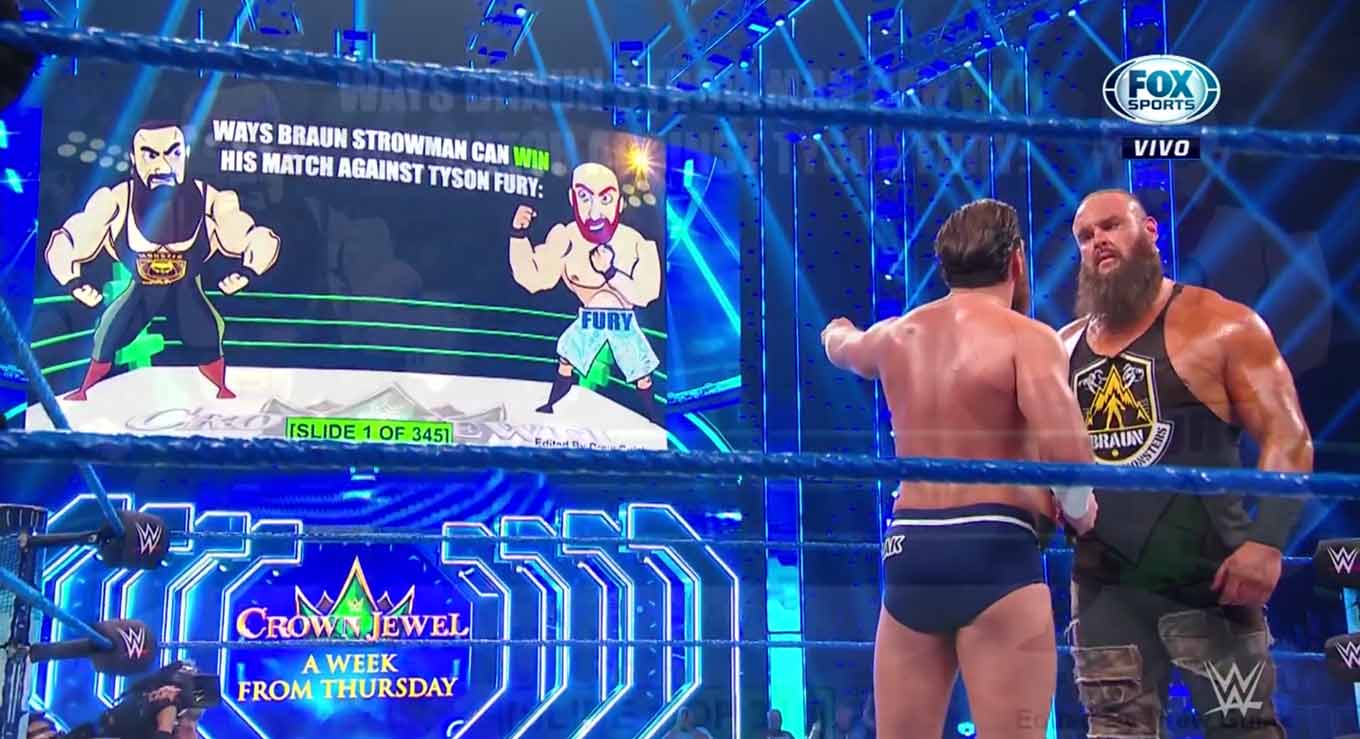 WWE SMACKDOWN (18 de octubre 2019) | Resultados en vivo | Roman Reigns vs. Nakamura 31 SmackDown 18 de octubre 2019