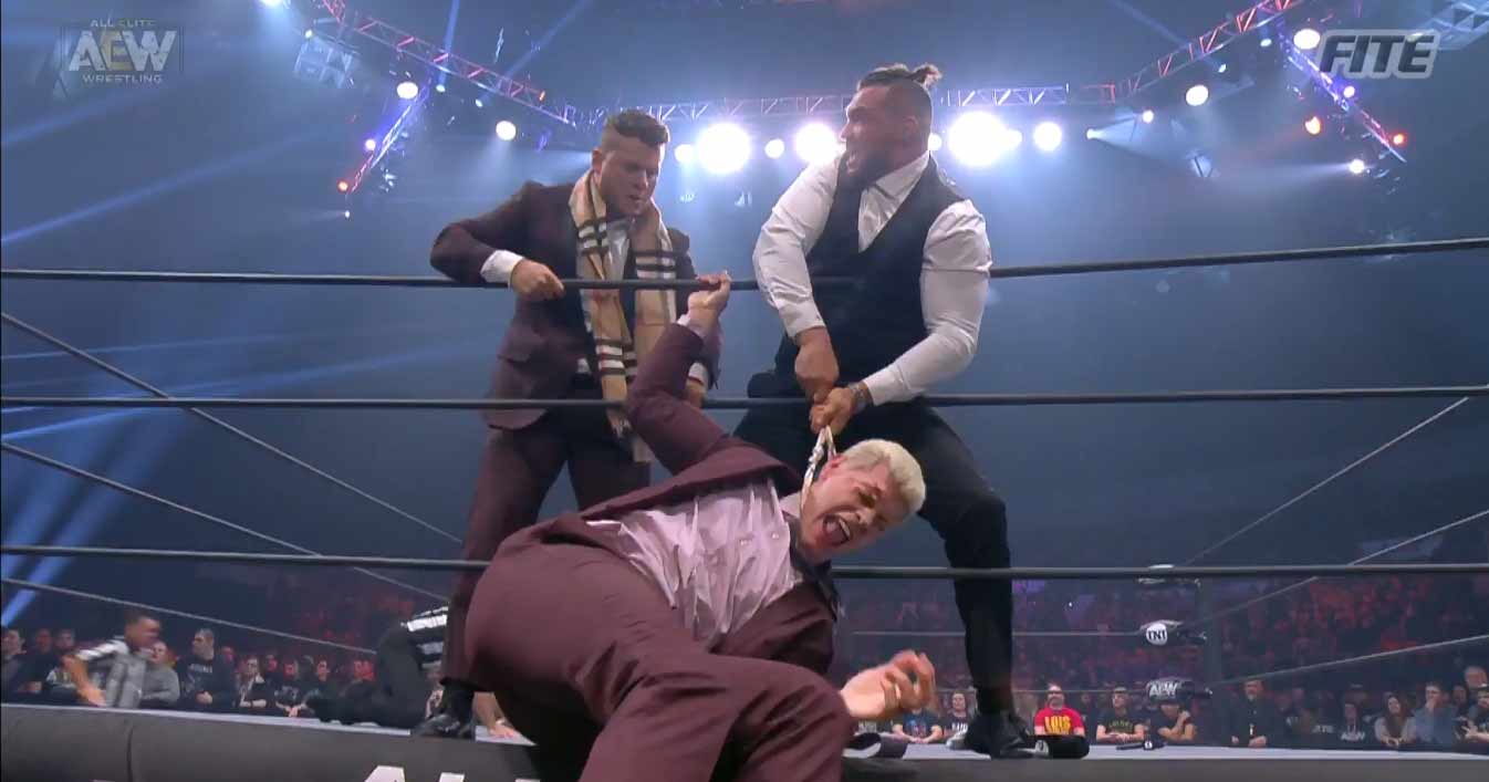 AEW DYNAMITE (13 de noviembre 2019) | Resultados en vivo | SCU vs. Chris Jericho y Guevara 29 AEW Dynamite 13 de noviembre 2019