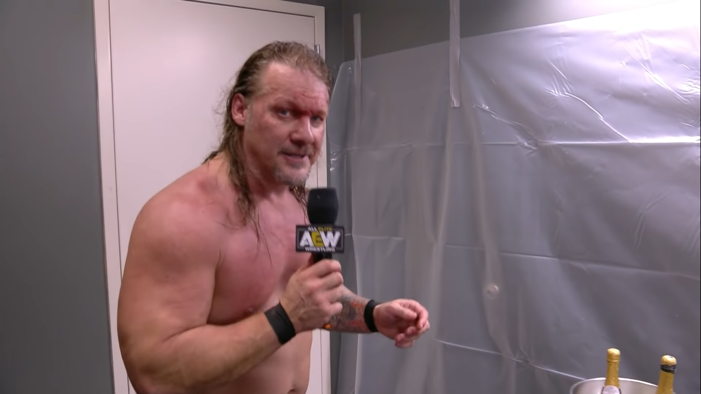 "A little bit of the bubbly", el nuevo vino de Chris Jericho