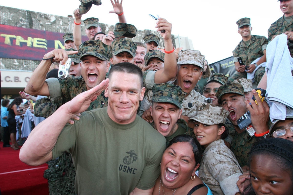 John Cena habla sobre el respeto que siente hacia los militares 2 John Cena y los militares