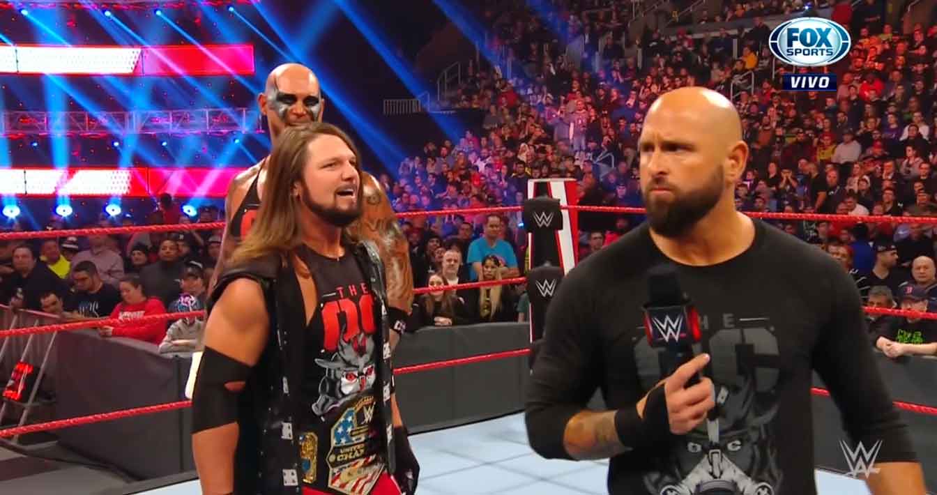 WWE RAW (18 de noviembre 2019) | Resultados en vivo | Seth Rollins vs. Andrade 11 Raw 18 de noviembre 2019