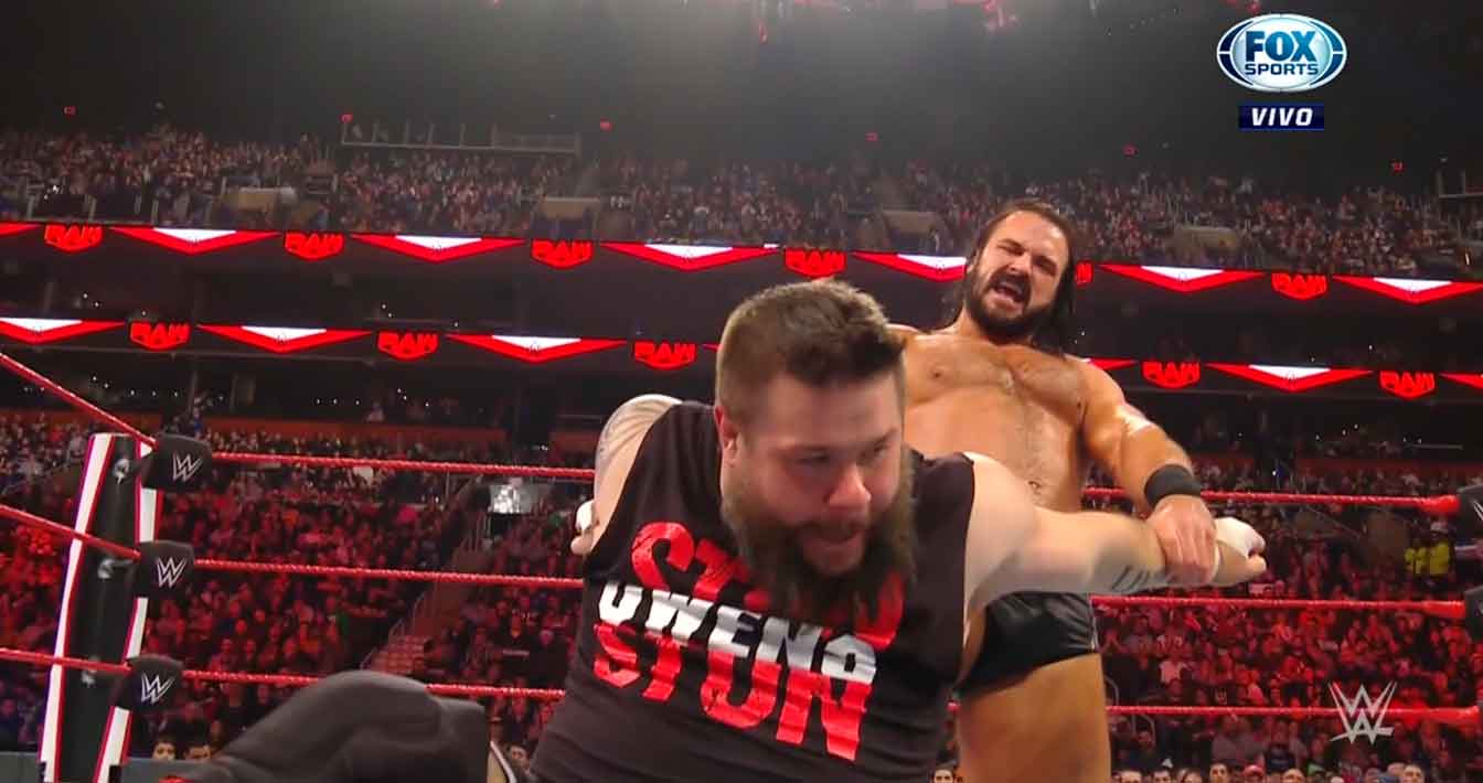 Raw 18 de noviembre 2019