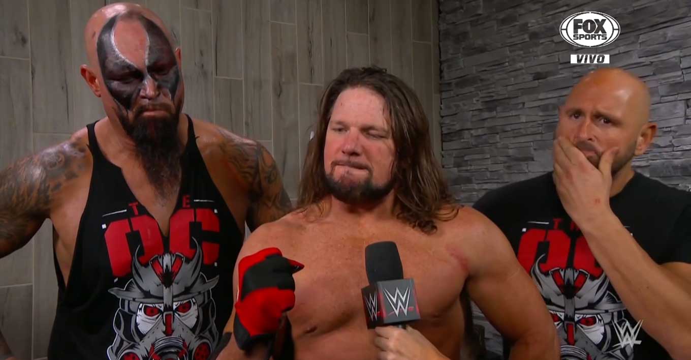 WWE RAW (25 de noviembre 2019) | Resultados en vivo | AJ Styles expone el título ante Humberto Carrillo 60 Raw 25 de noviembre 2019