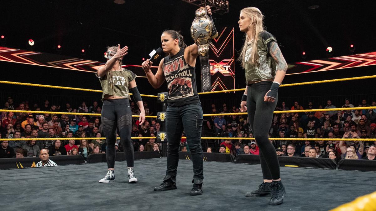 Shayna Baszler y Rhea Ripley eligen a sus primeras aliadas para WarGames 2 Shayna Baszler y Rhea Ripley