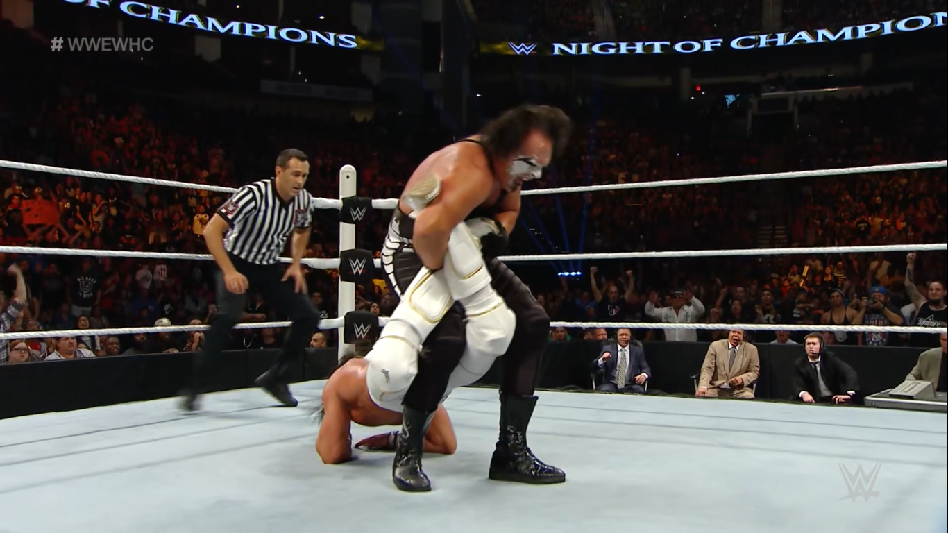 Sting niega que su lesión sea culpa de Seth Rollins 4 Sting vs. Seth Rollins