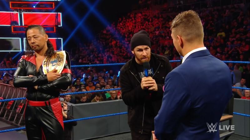 Sami Zayn: "Estoy disfrutando no tener que luchar en este momento" 2 Sami Zayn disfruta su rol como manager de Shinsuke Nakamura